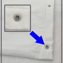 Люверс на укрывной материал